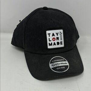 TaylorMade Black Performance Cap